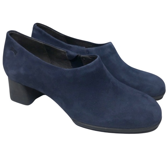 Camper Shoes - NWOB Camper ‘Katie’ Blue Leather Block Heel Sz 6